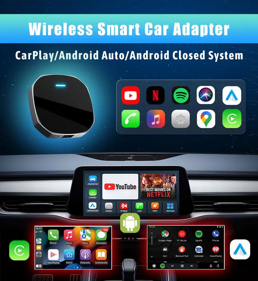 Adaptador Carplay AI Box 🚗